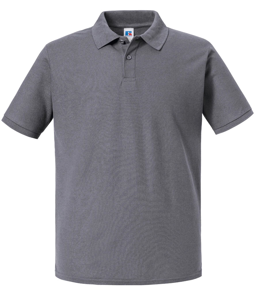 Russell Athletic Piqué Polo Shirt — Convoy Grey