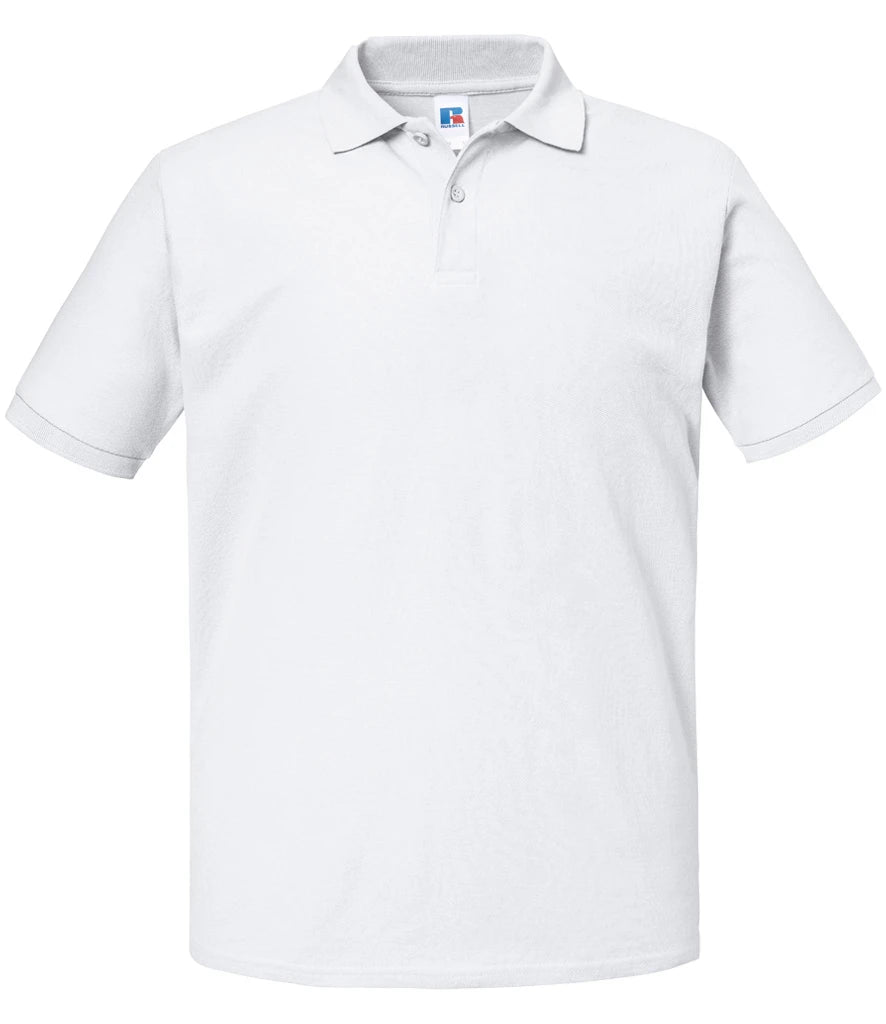 Russell Athletic Piqué Polo Shirt — White