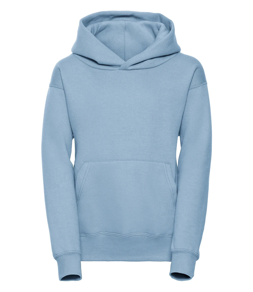 Russell Athletic Kids Hooded Sweatshirt — Sky Blue