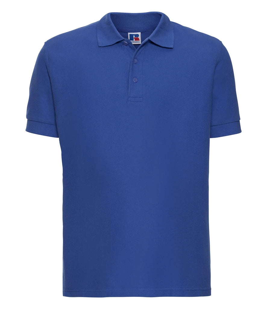 Russell Athletic Ultimate Cotton Piqué Polo Shirt — Bright Royal