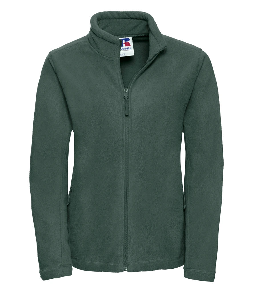 Russell Athletic Ladies Outdoor Fleece — Bottle Green