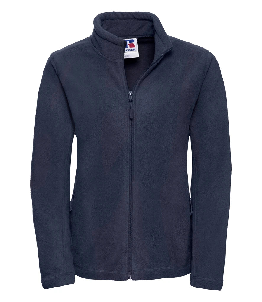 Russell Athletic Ladies Outdoor Fleece — French Navy