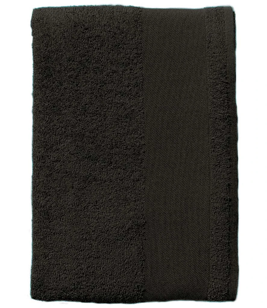 SOL'S Island 30 Guest Towel — Black