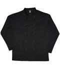 Dennys Long Sleeve Chef's Jacket — Black