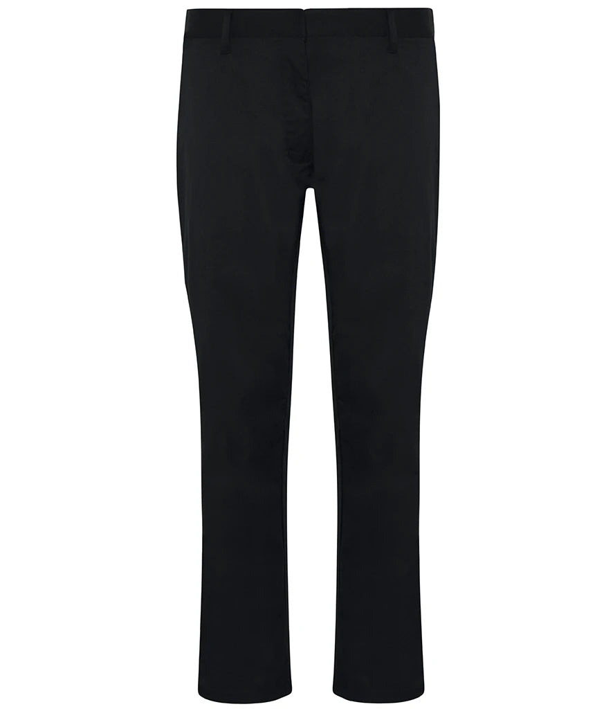 ADC Ladies Slim Fit Stretch Trousers — Black