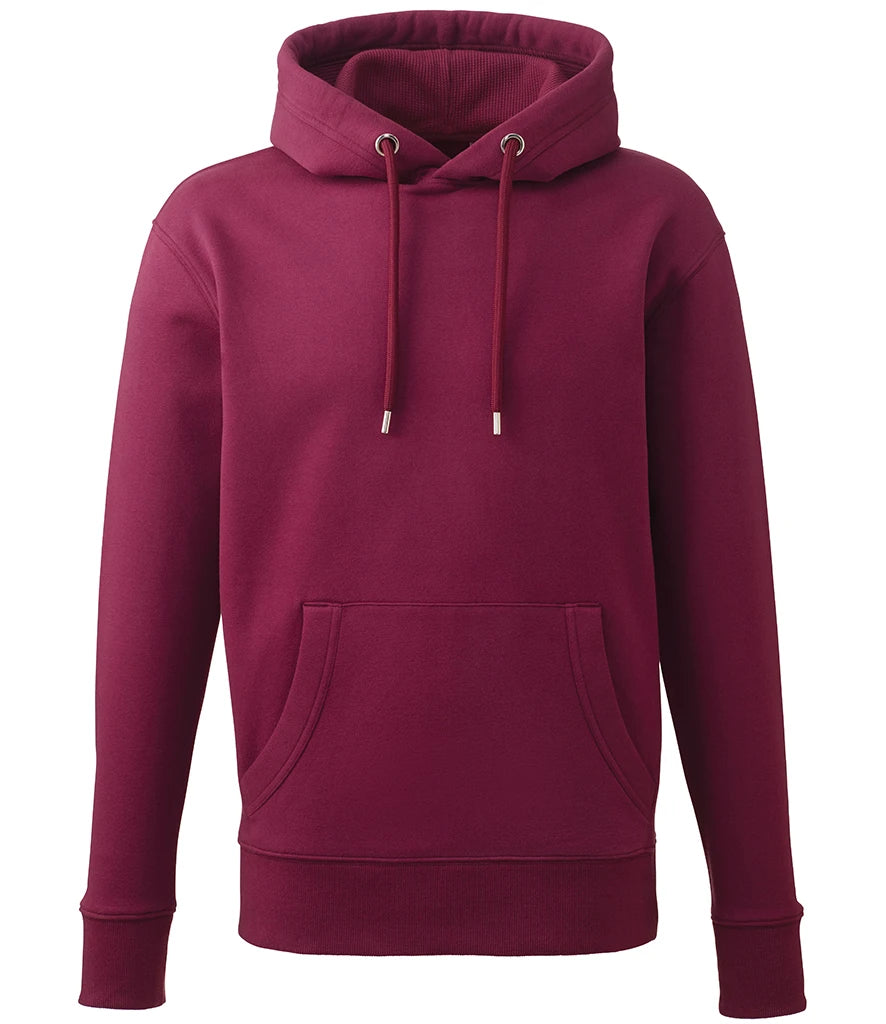 Anthem Organic Hoodie — Burgundy