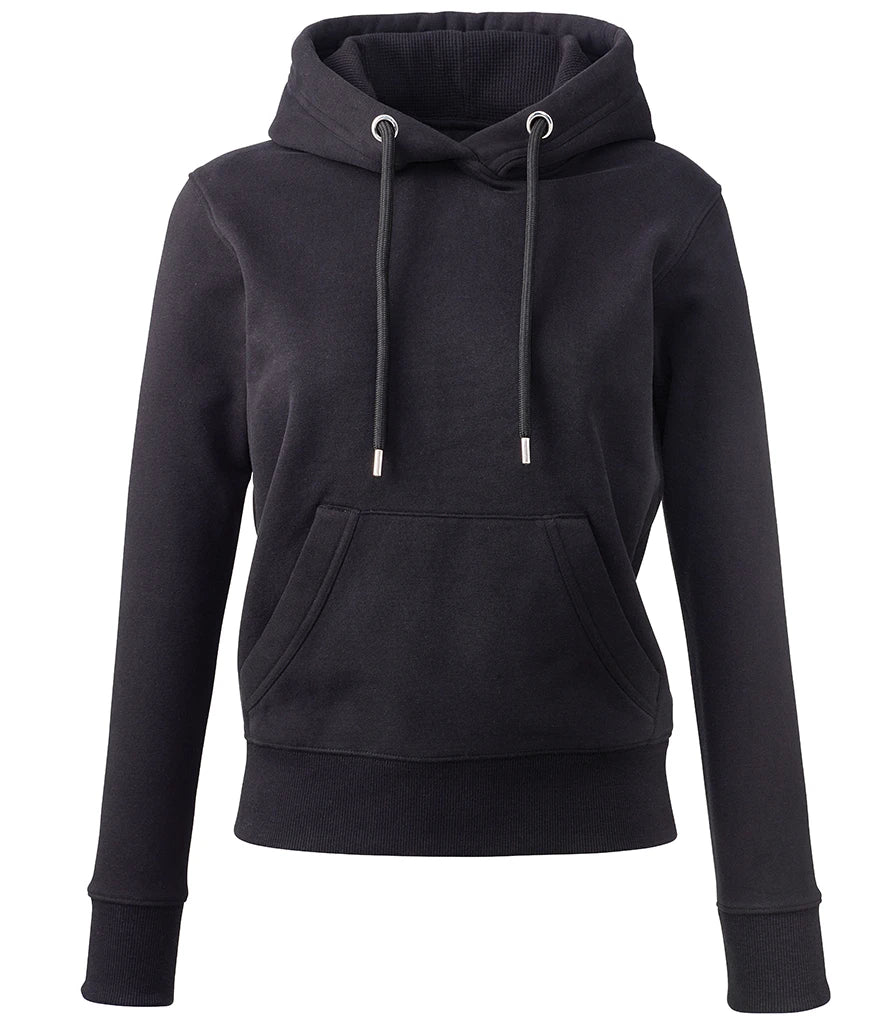 Anthem Ladies Organic Hoodie — Black
