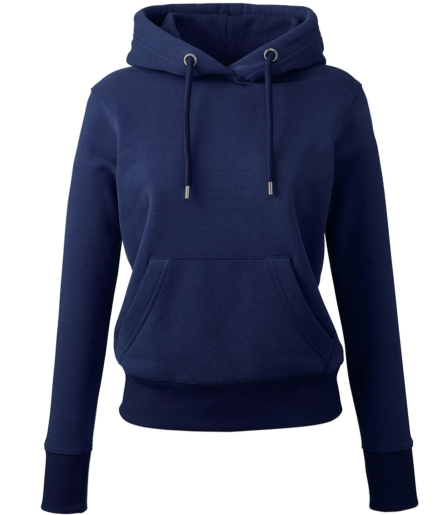 Anthem Ladies Organic Hoodie — Oxford Navy