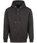 Anthem Studio Full-Zip Hoodie in Black, front view
