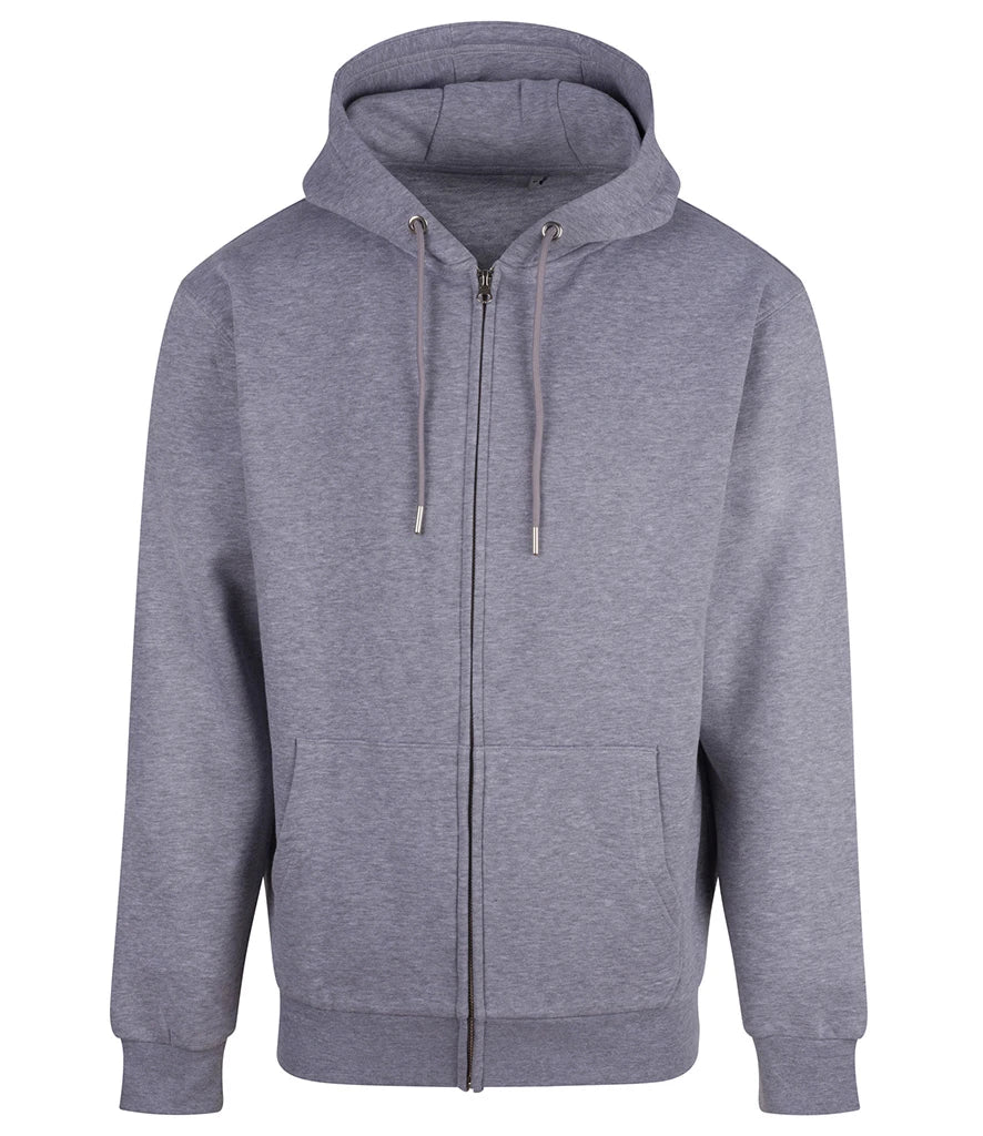 Anthem Unisex Studio Full Zip Hoodie — Grey Marl