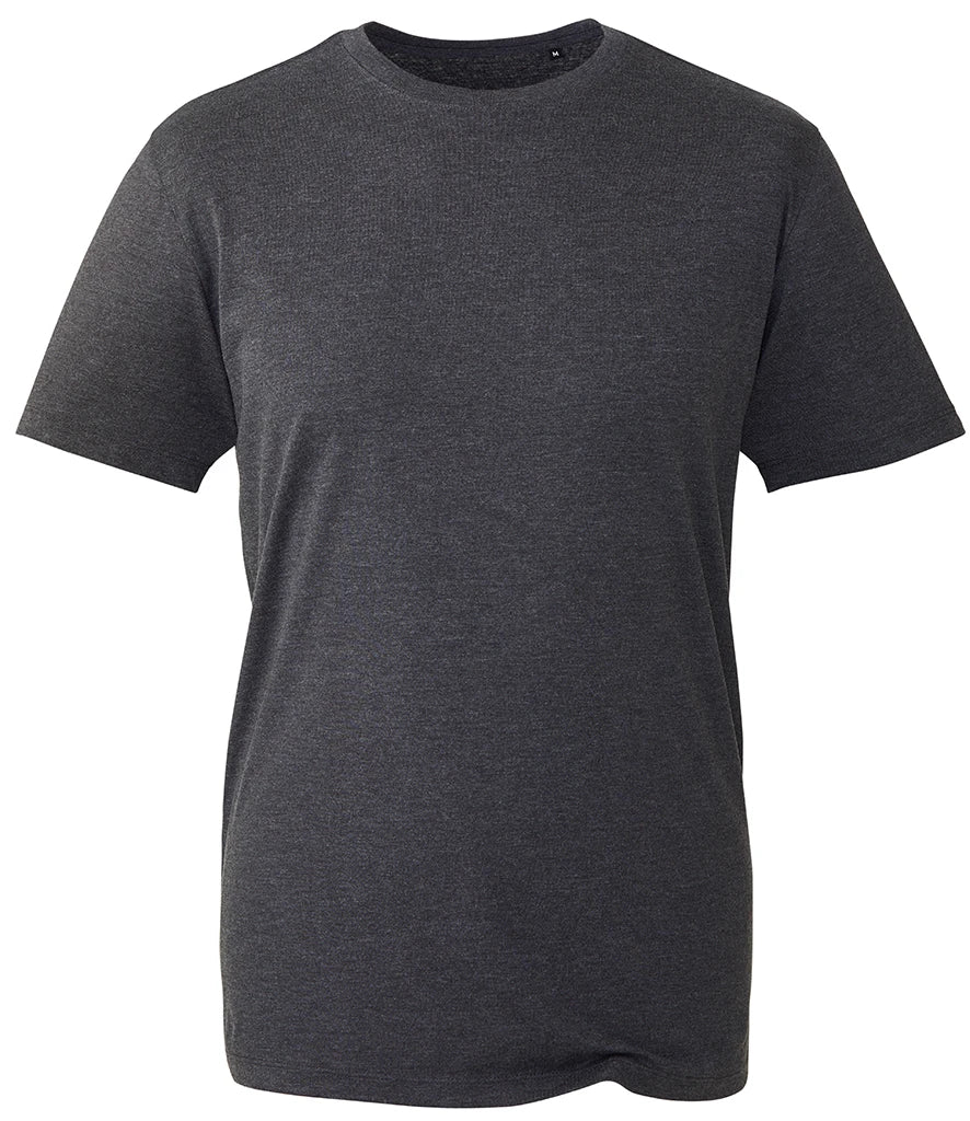 Anthem Organic T-Shirt — Dark Grey Marl