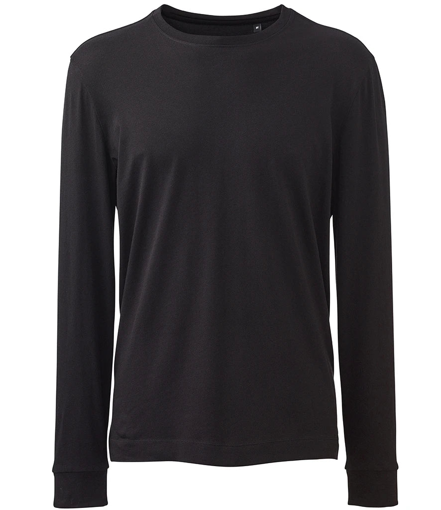 Anthem Organic Long Sleeve T-Shirt — Black