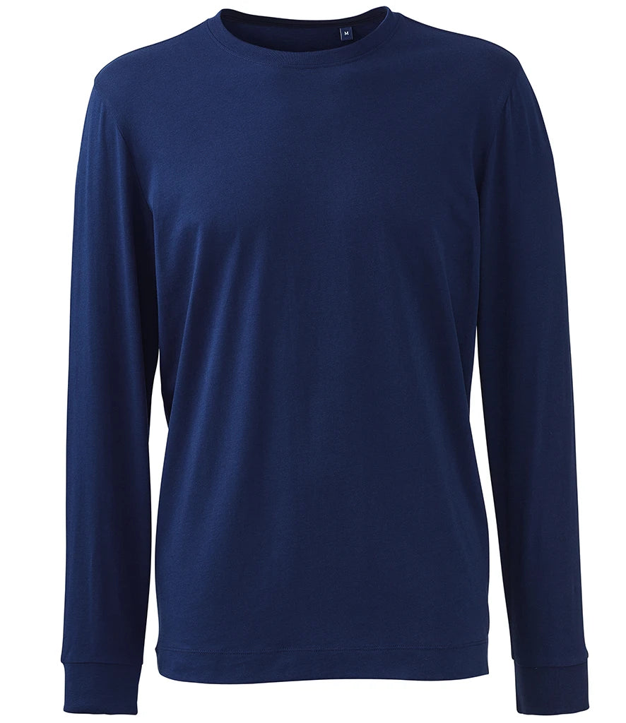 Anthem Organic Long Sleeve T-Shirt — Navy