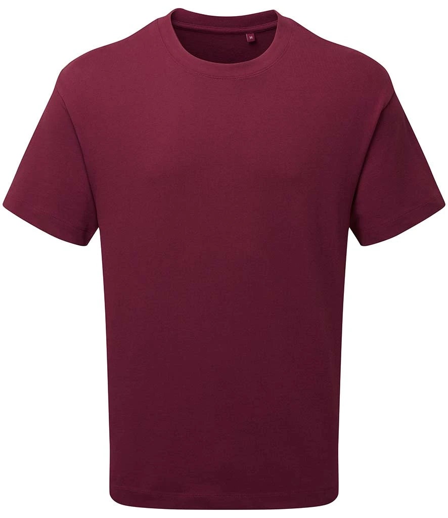 Anthem Unisex Organic Heavyweight T-Shirt — Burgundy