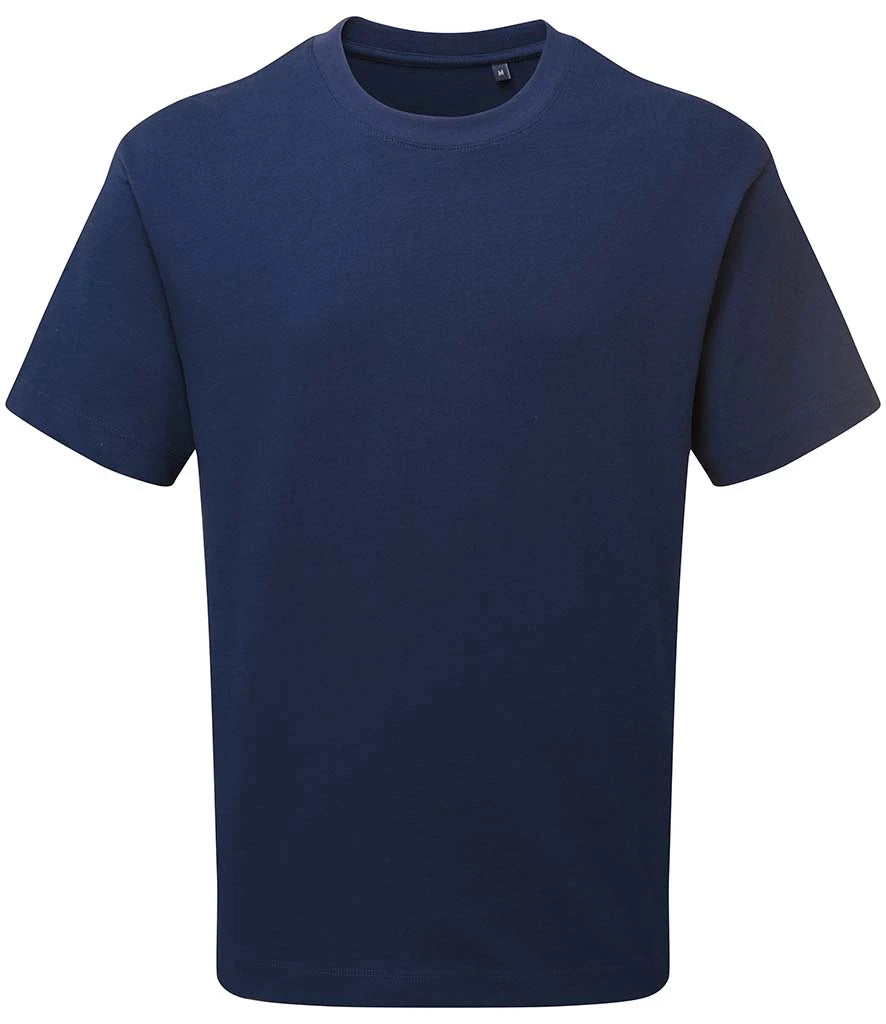 Anthem Organic Heavyweight T-Shirt in Navy, front view