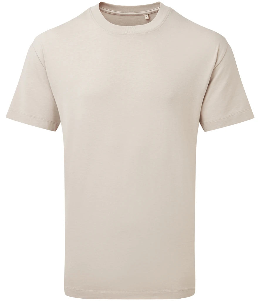 Anthem Organic Heavyweight T-Shirt in Stone, front view