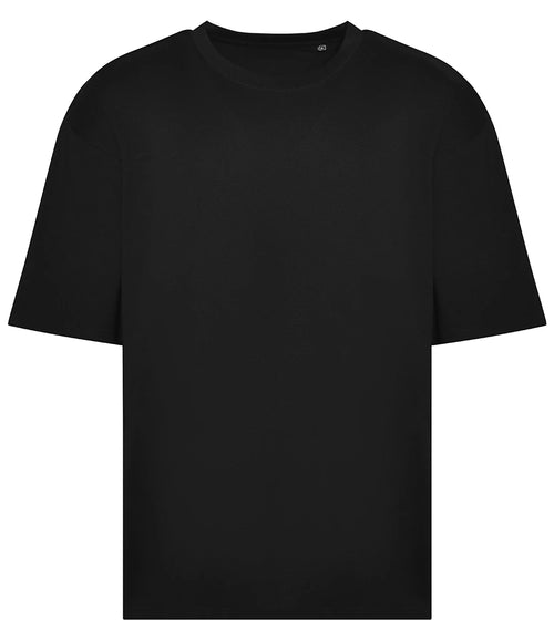 AWDis Heavyweight Boxy 240 T-Shirt — Deep Black