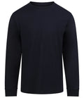AWDis Heavyweight T-Shirt in Deep Black, front view