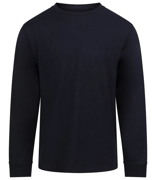 AWDis Heavyweight T-Shirt in Deep Black, front view