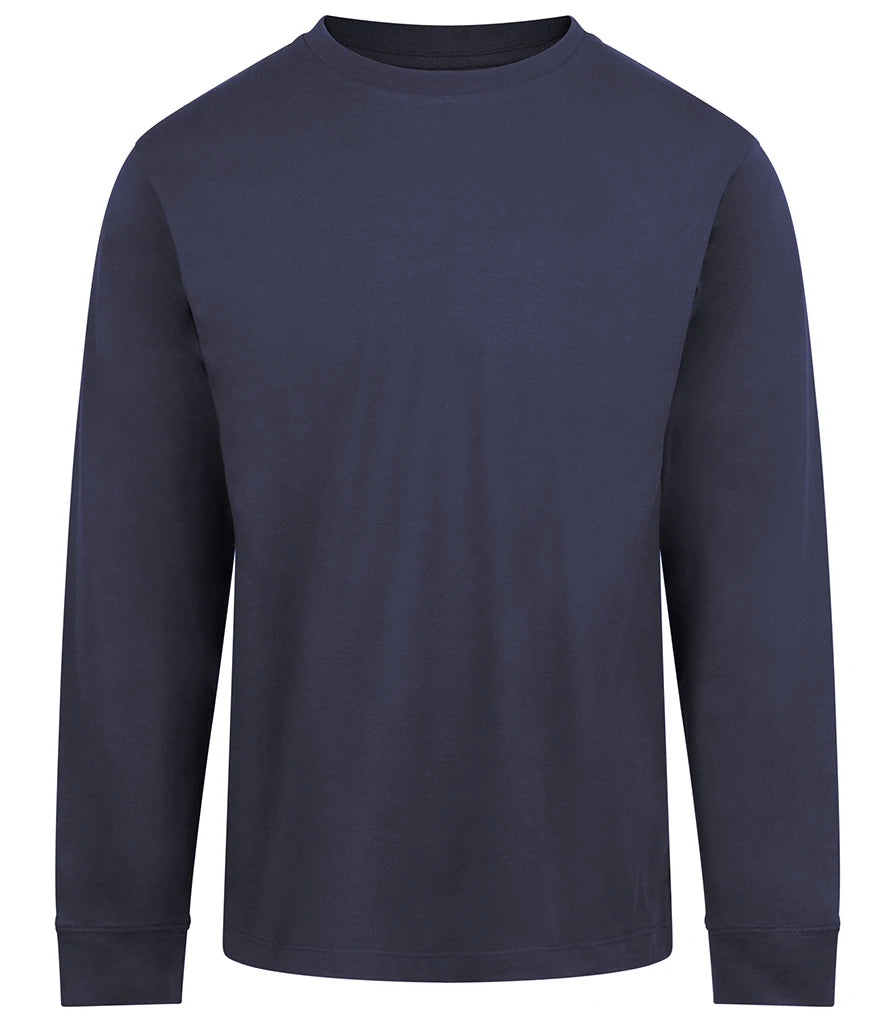 AWDis Heavyweight T-Shirt in New French Navy, front view