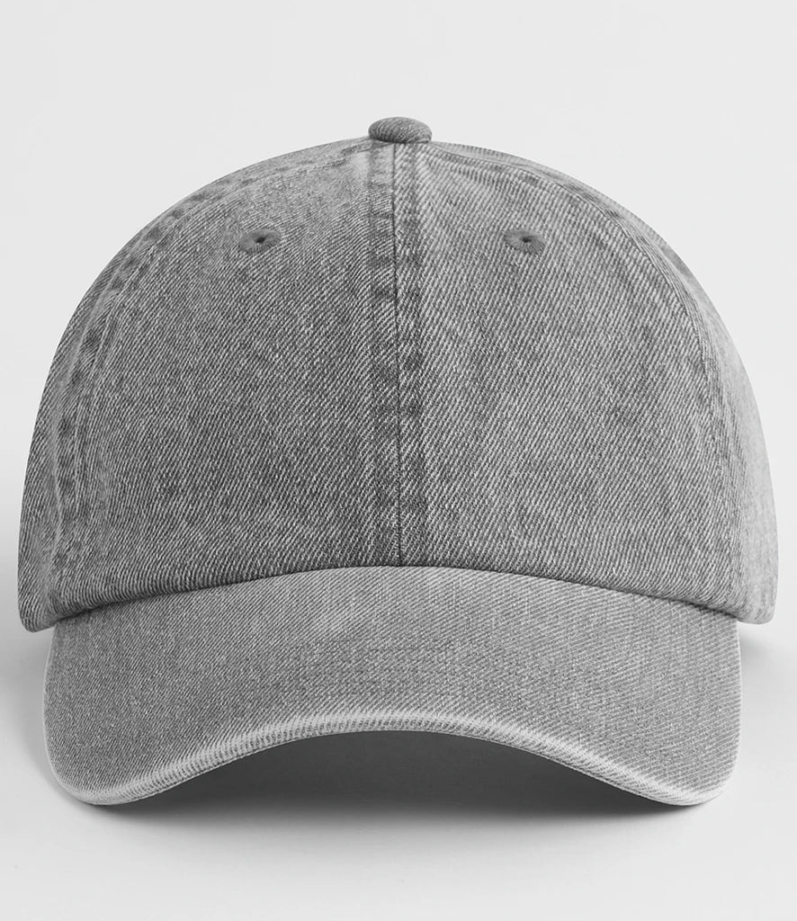 Beechfield Denim Cap — Acid Grey