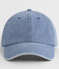 Beechfield Denim Cap — Mid Blue