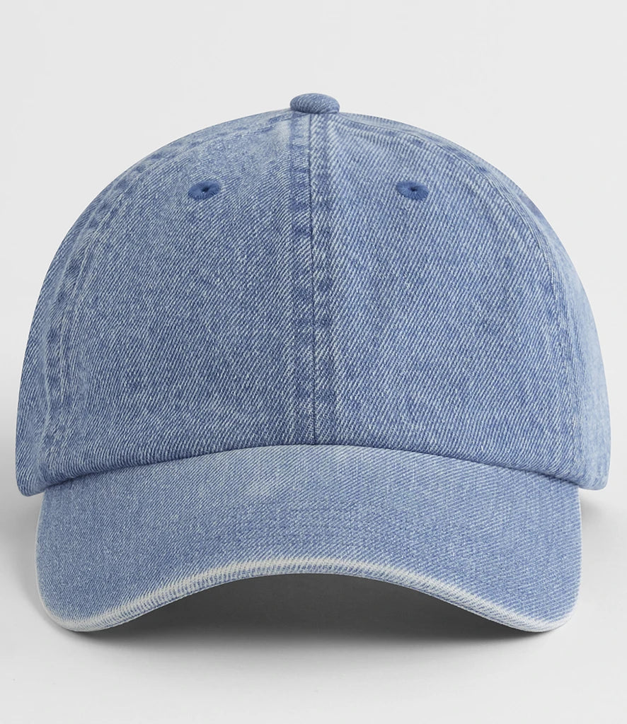 Beechfield Denim Cap — Mid Blue