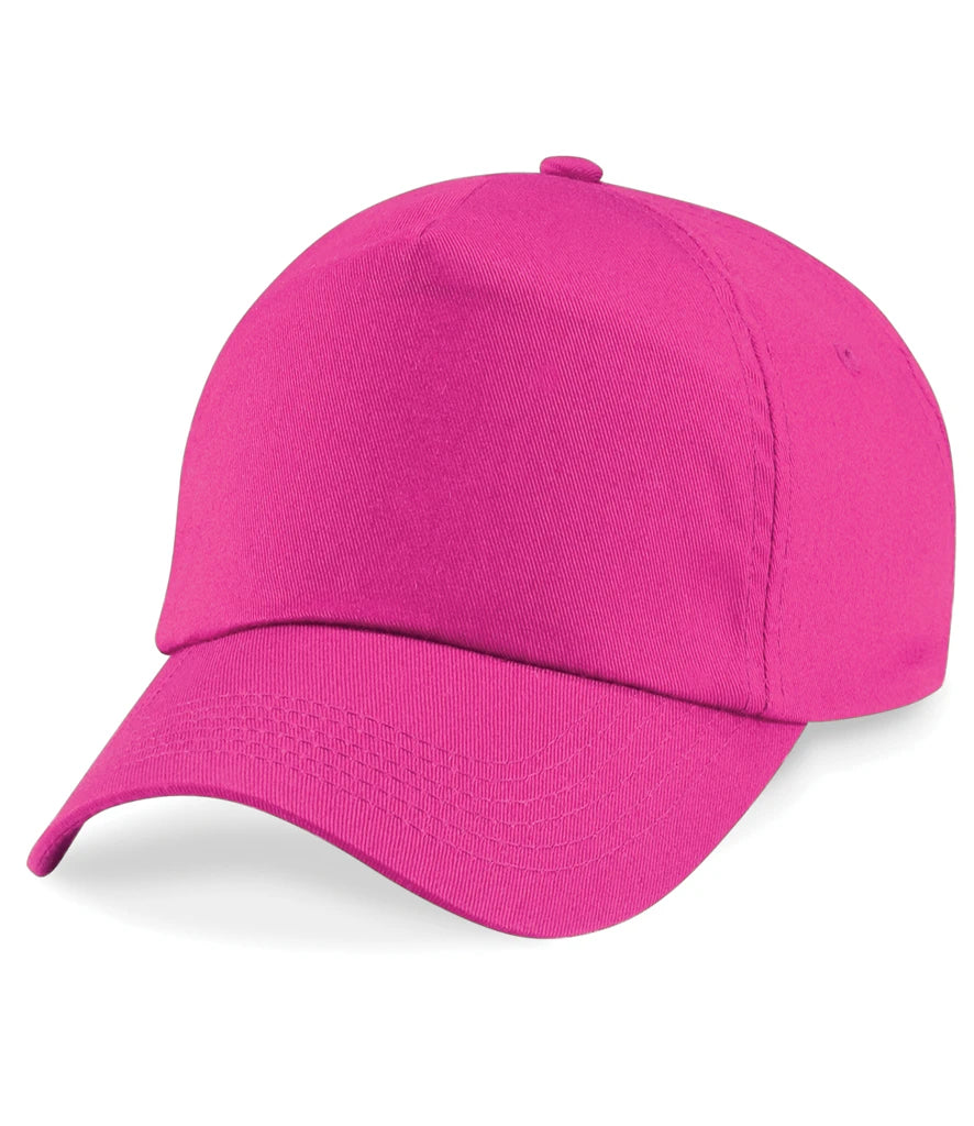 Beechfield Kids Original 5 Panel Cap — Fuchsia