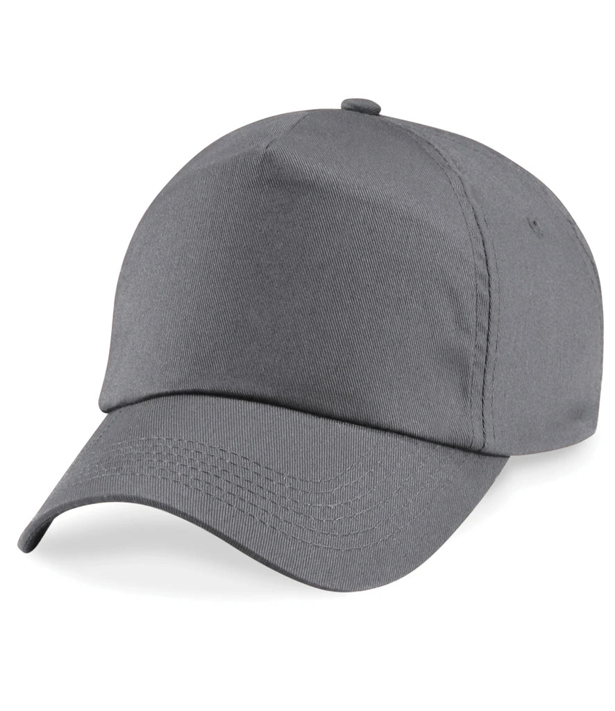 Beechfield Kids Original 5 Panel Cap — Graphite Grey