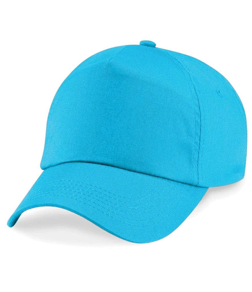 Beechfield Kids Original 5 Panel Cap — Surf Blue