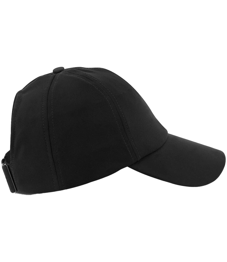 Beechfield Performance Ponytail Cap — Black