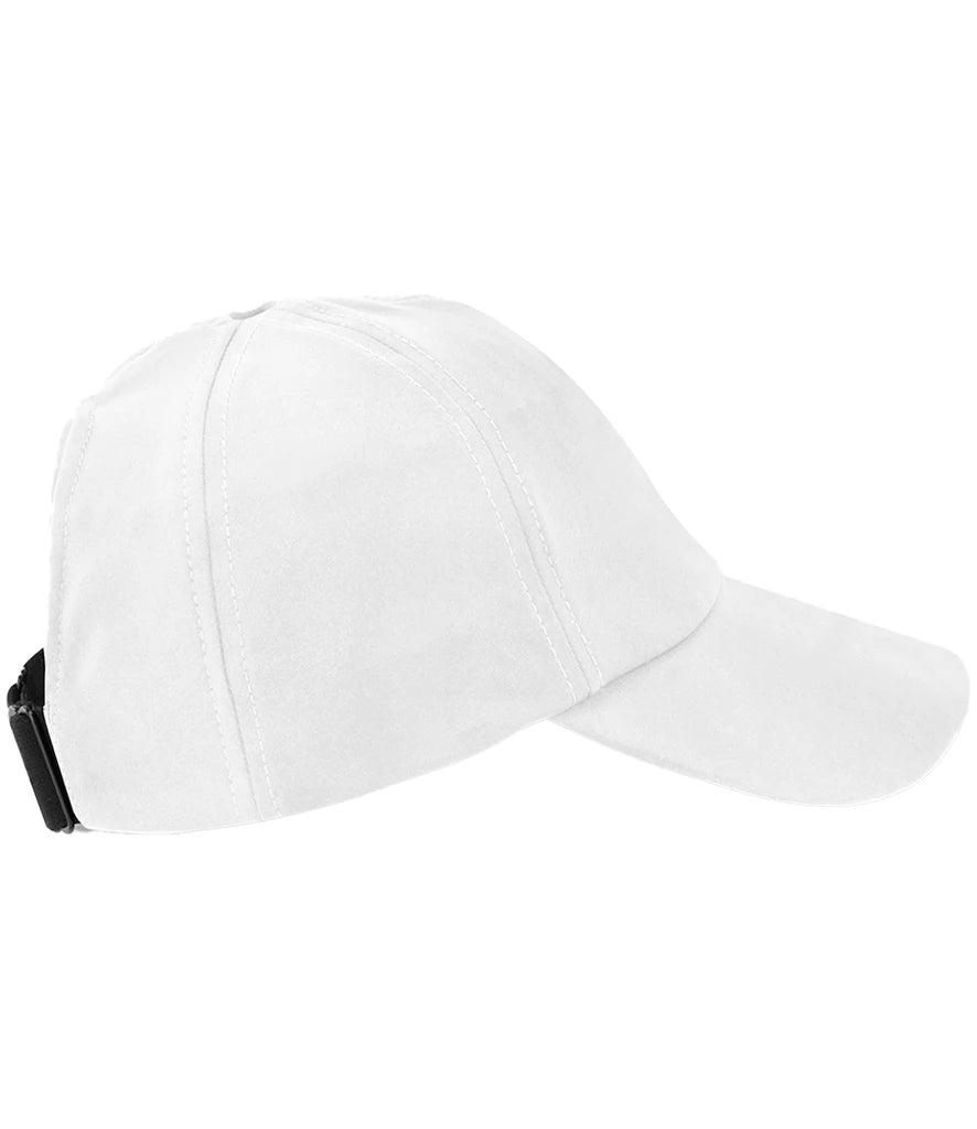 Beechfield Performance Ponytail Cap — White