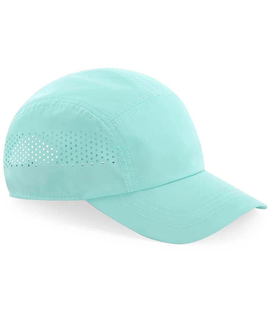 Beechfield Technical Running Cap — Aqua