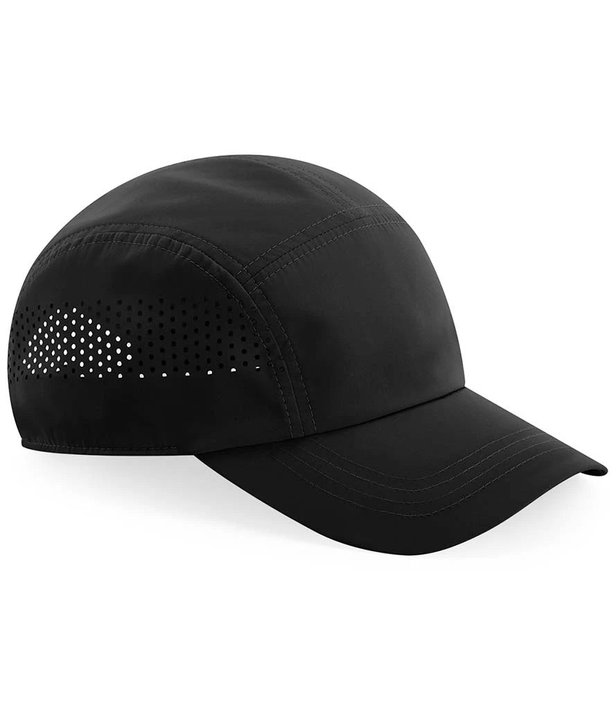 Beechfield Technical Running Cap — Black