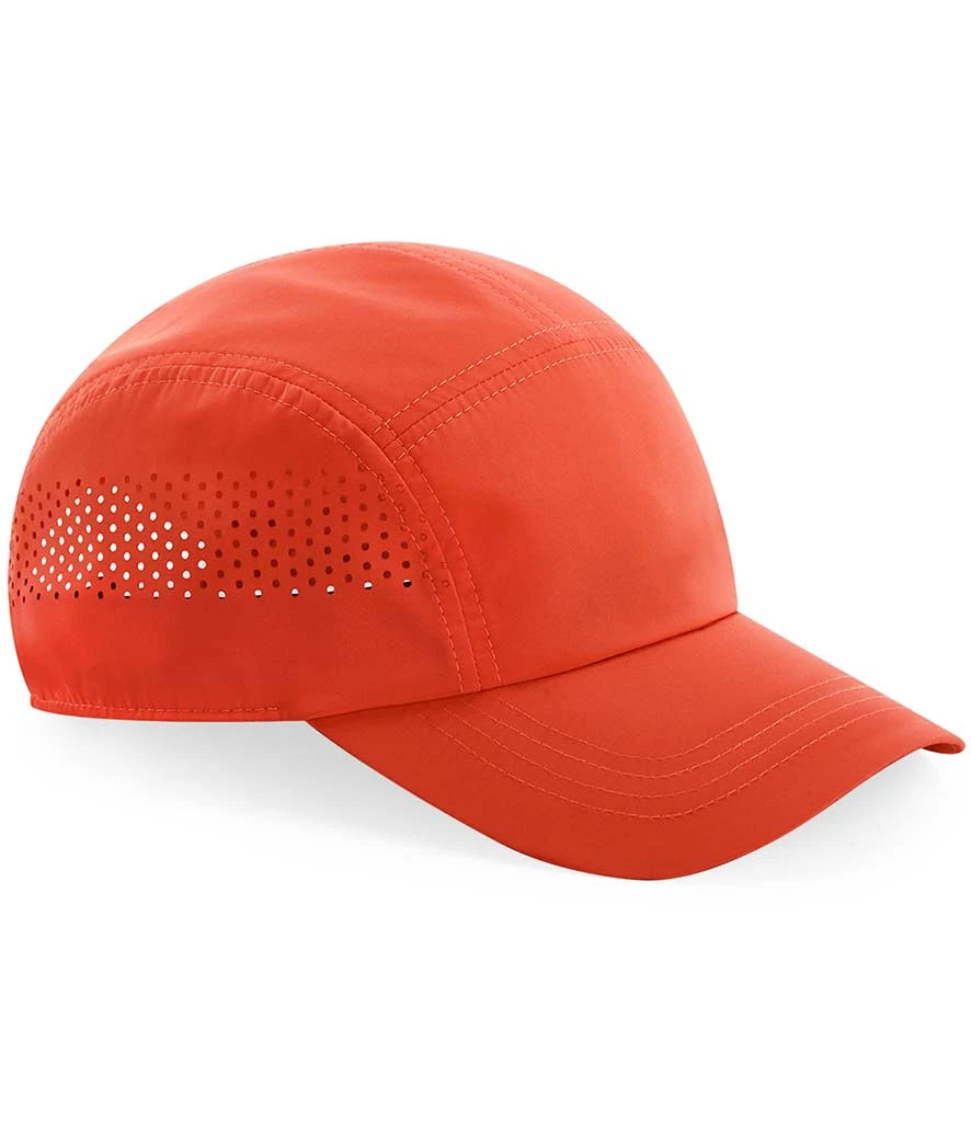 Beechfield Technical Running Cap — Chilli Red