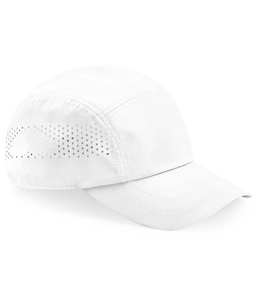 Beechfield Technical Running Cap — White