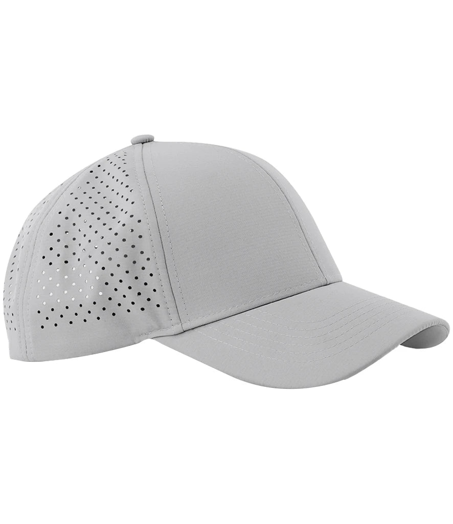 Beechfield Laser Performance Trucker Cap — Ice Grey