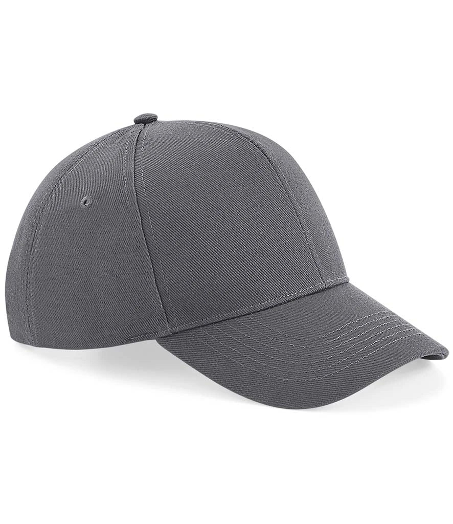 Beechfield Ultimate 6 Panel Cap — Graphite Grey