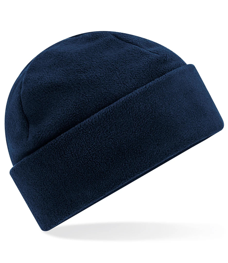Beechfield Recycled Fleece Cuffed Beanie — French Navy