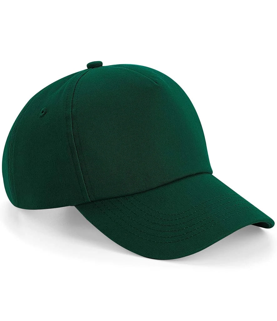 Beechfield Authentic 5 Panel Cap — Bottle Green