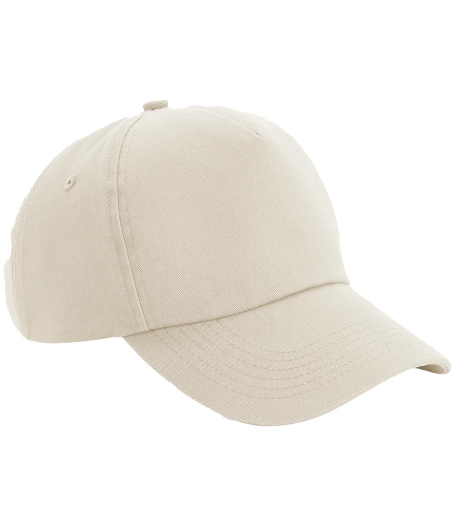 Beechfield Authentic 5 Panel Cap — Sand