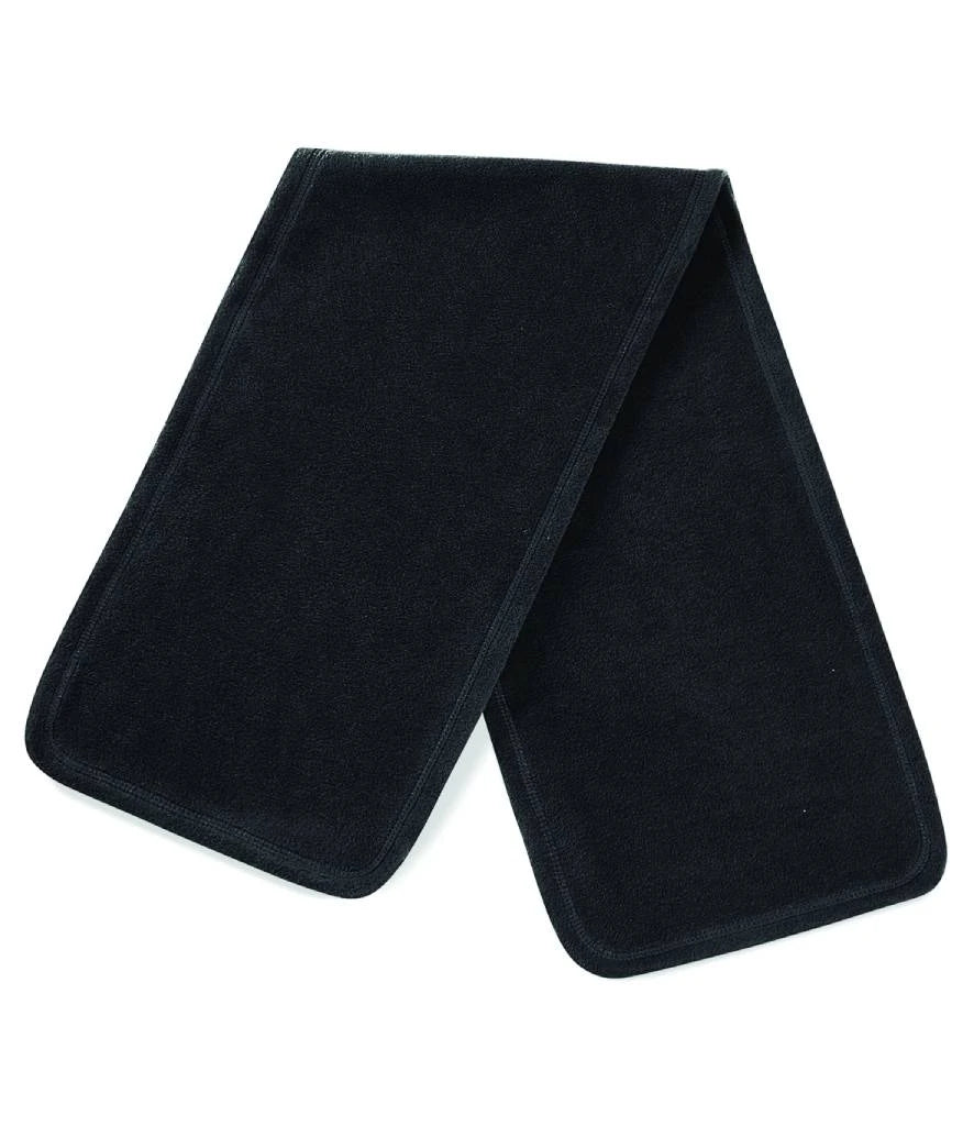 Beechfield Suprafleece® Geneva Scarf — Black