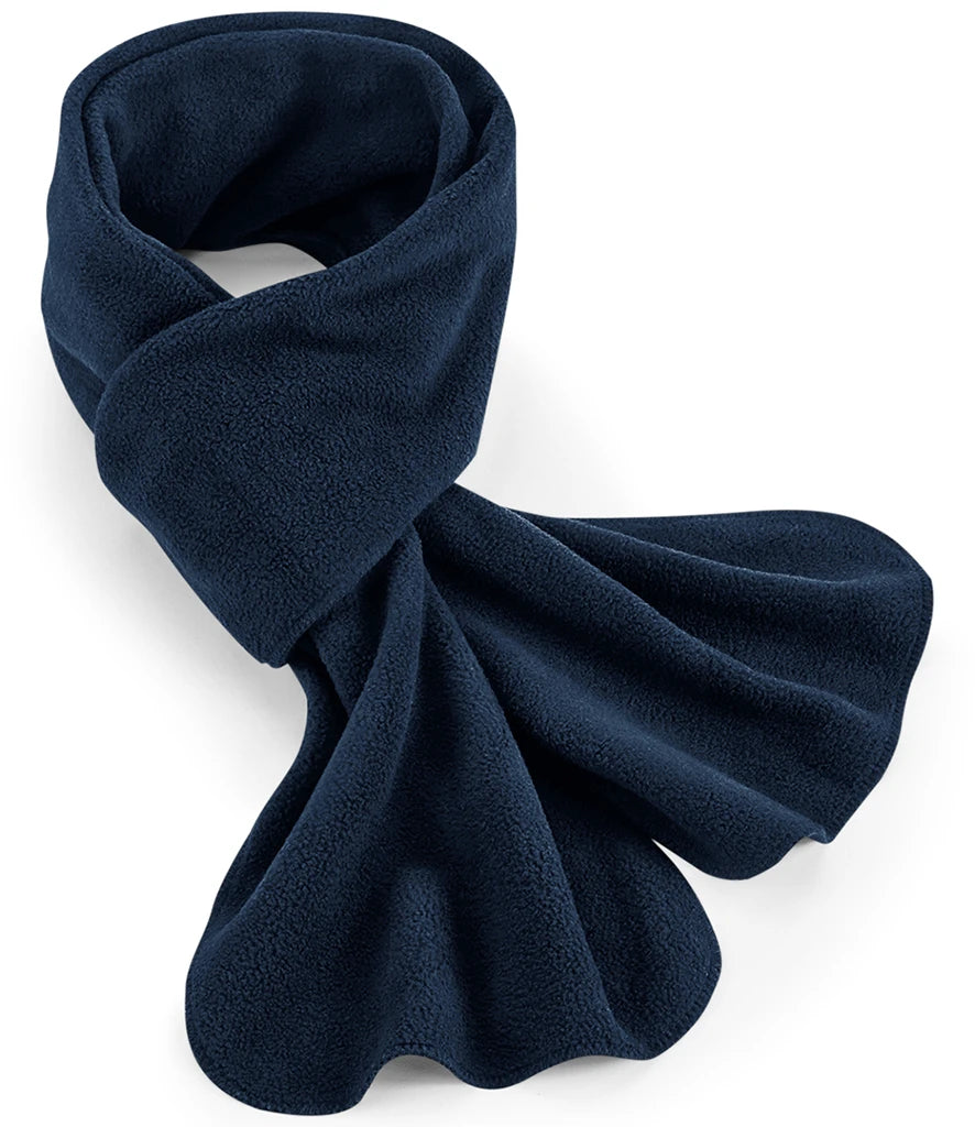 Beechfield Recycled Fleece Scarf — French Navy