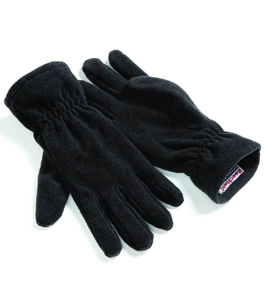 Beechfield Suprafleece® Alpine Gloves — Black