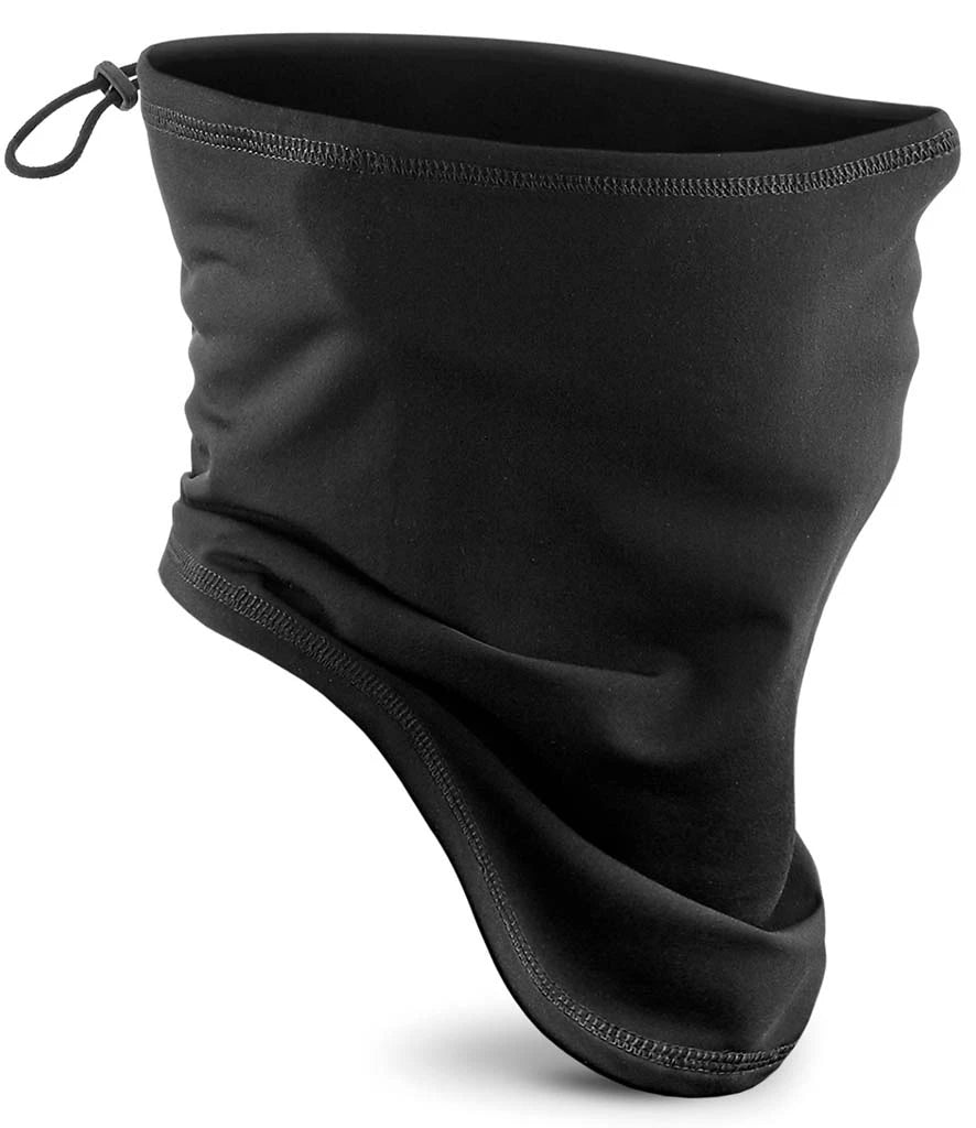 Beechfield Sports Tech Soft Shell Neck Warmer — Black