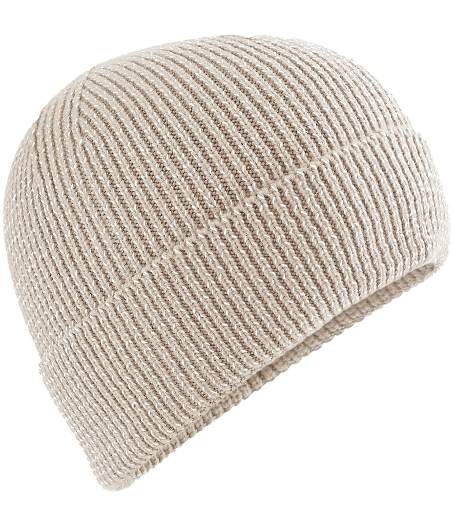Beechfield Streetlite Reflective Beanie — Almond
