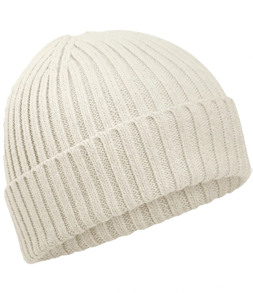Beechfield Kids Organic Cotton Beanie — Almond