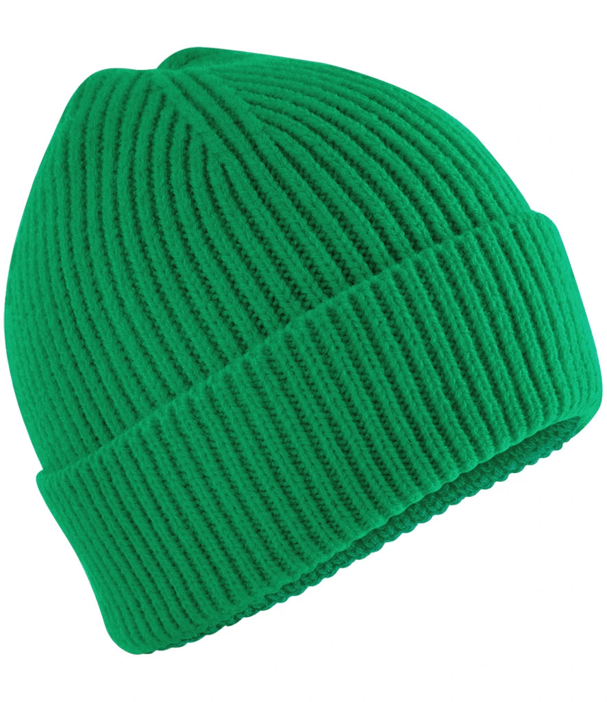 Beechfield Kids Fashion Beanie — Kelly Green