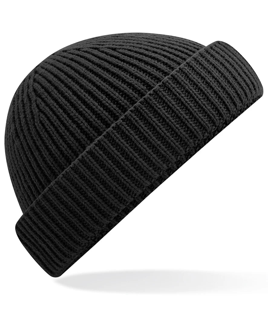 Beechfield Recycled Harbour Beanie — Black