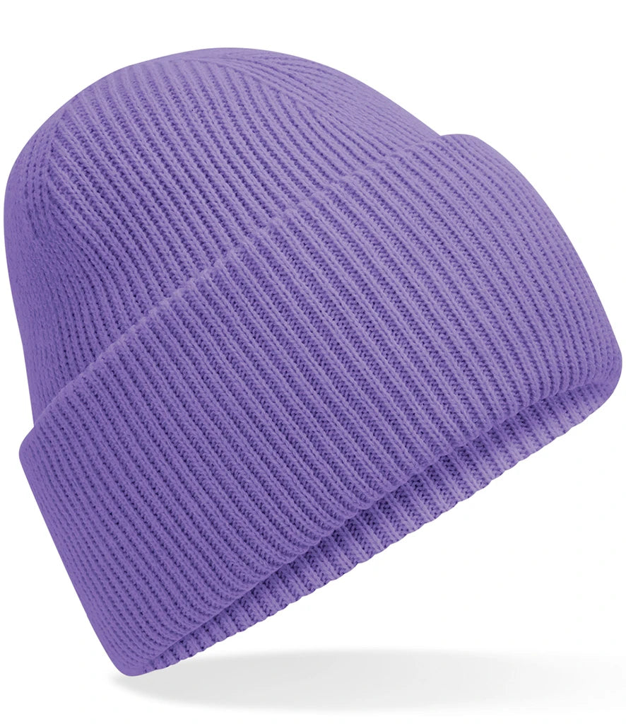 Beechfield Classic Engineered Deep Cuffed Beanie — Violet